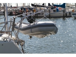 Batsystem Davit enkel DV25 voor rechte spiegel - ex blokken