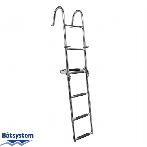 Båtsystem RVS zij ladder 6-treden