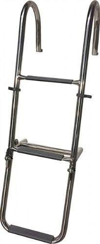 Båtsystem RVS zij ladder 3-treden