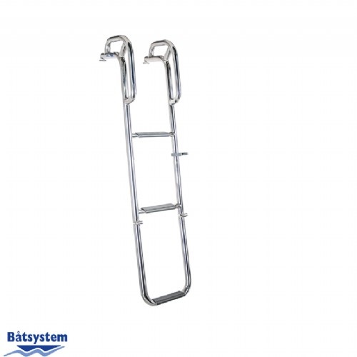 Båtsystem inhaakladder - 3 treden - 900 mm - BU75P