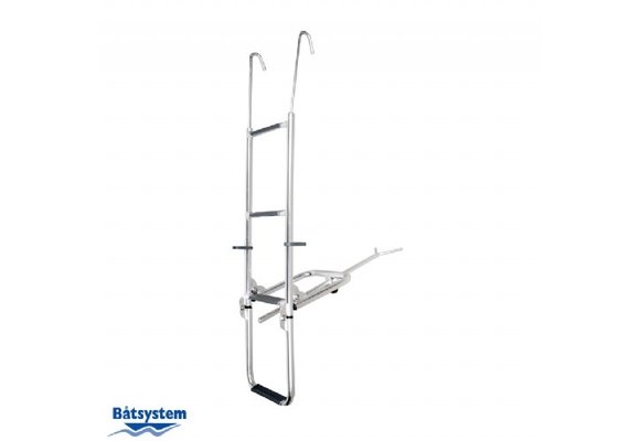 Båtsystem ladder - aluminium - 4 treden - 1240mm