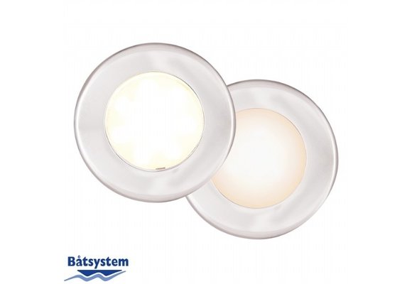 Båtsystem Pinto LED Wit+sch - 8-30V-2W - Wit/Warm Wit