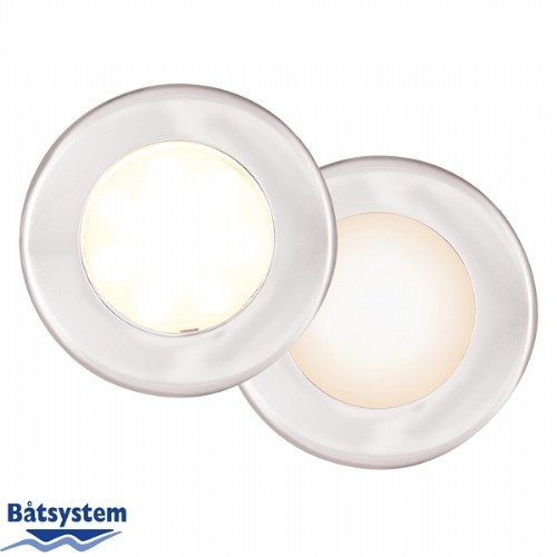 Båtsystem Nova LED Wit - 8-30V-2W - Wit/Warm Wit