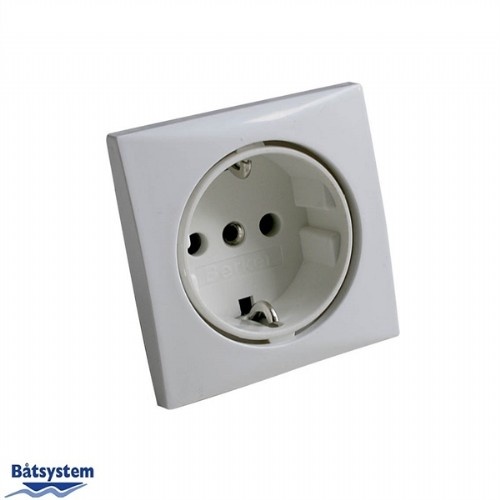 Båtsystem 230V stopcontact - wit