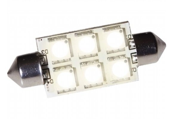 Båtsystem 6 SMD LED Buislamp 8-30V
