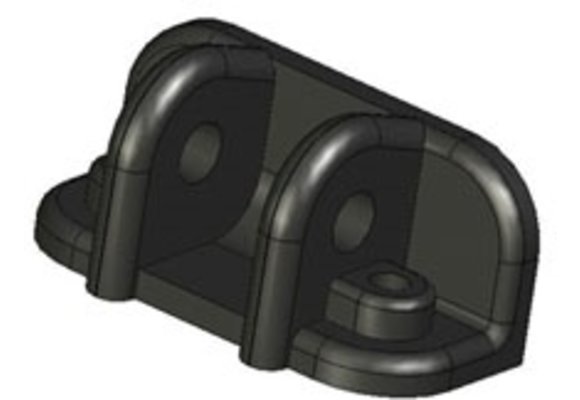 Bennett Bevestiging Cil/Trimvlak A1113 - Lower Hinge