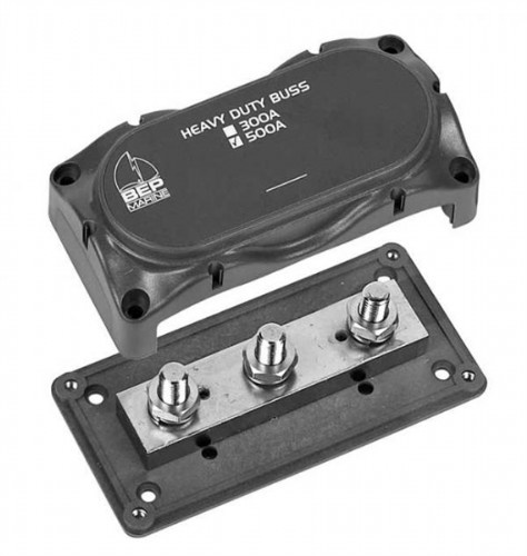 BEP vermogensstrip 500A - 3 aansluitingen