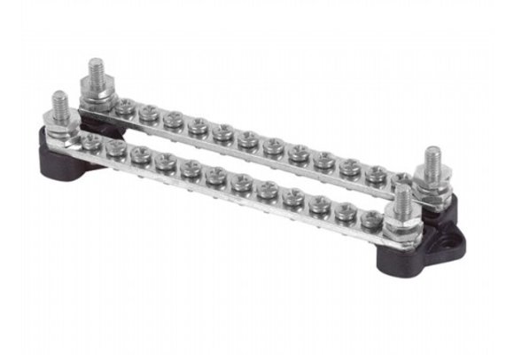 BEP Marine dubbele aansluitstrip 2x12-vd