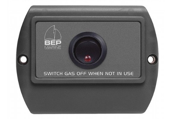 BEP aan/uit schakelpaneel voor gasafsluiter
