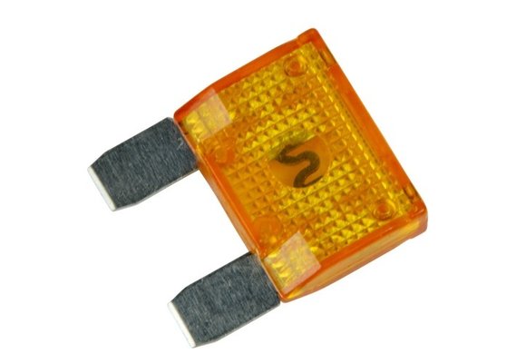 BEP zware steekzekering - 40 Amp - Geel