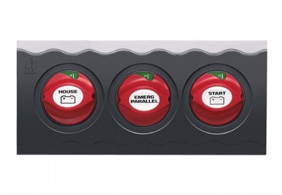 BEP CC-810 hoofdschakelaarpaneel - 3 schakelaars