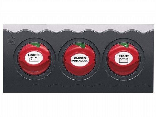 BEP CC-810 hoofdschakelaarpaneel - 3 schakelaars