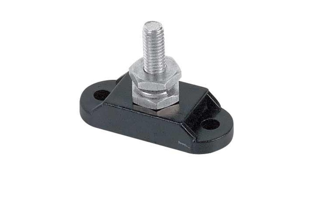 BEP geïsoleerd aansluitpunt 6mm positief met cover - Blister