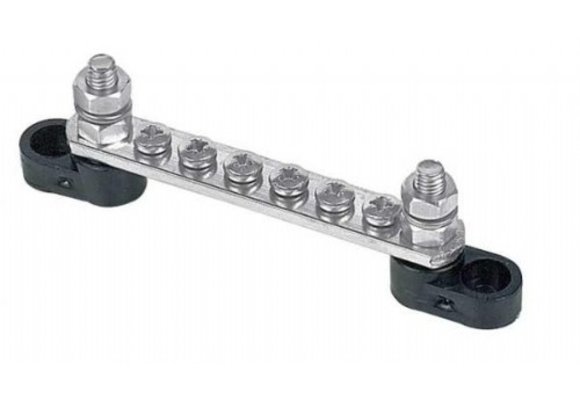 BEP aansluitstrip 6-voudig met cover - Blister