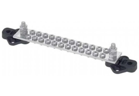 BEP aansluitstrip 24-voudig met cover - Blister