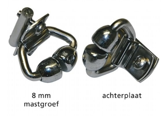 Easy Feeder - grootzeil - 8mm mastgroef