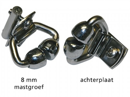 Easy Feeder - grootzeil - 8mm mastgroef