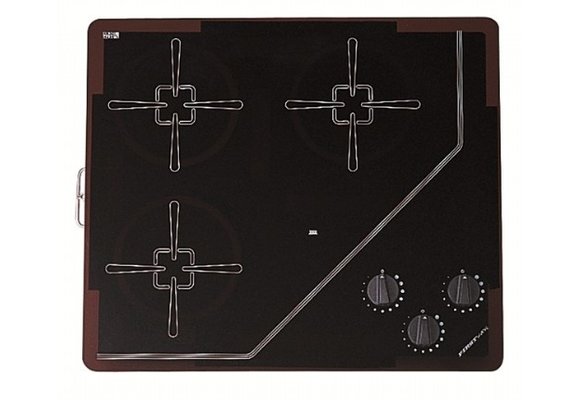 Force 10/ENO Keramisch Kookoestel. 3 pits -240v