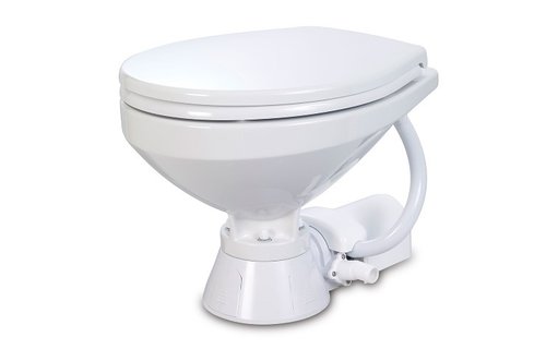 Jabsco Economy Regular elektrisch toilet 12V | soft closing (37010-4192)