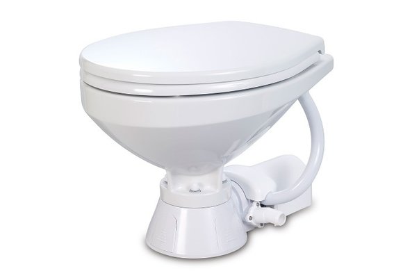 Jabsco Economy Regular elektrisch toilet 24V | soft closing (37010-4194)