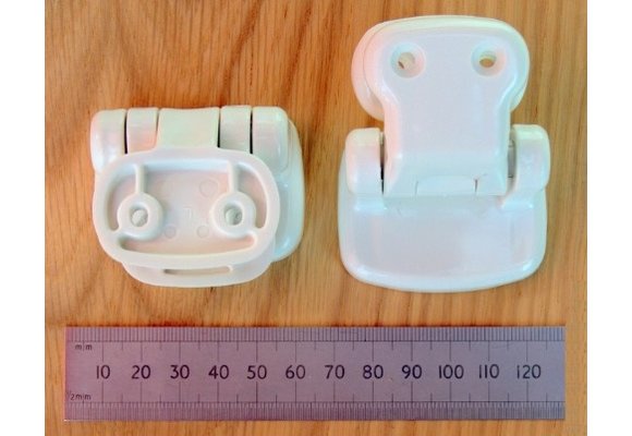 Jabsco Scharnierset De Luxe Bril en Deksel (58105-1000)