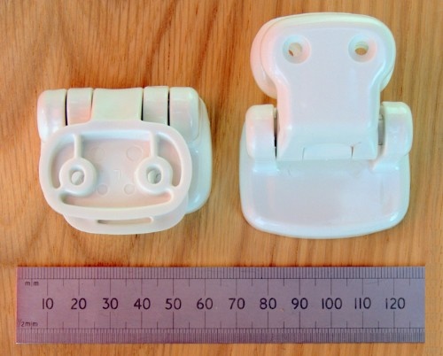 Jabsco Scharnierset De Luxe Bril en Deksel (58105-1000)