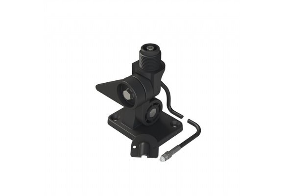 Pacific Aerials SeaMaster - P6715 VHF+AIS dekdoorvoer steun Zwart+5m kabel