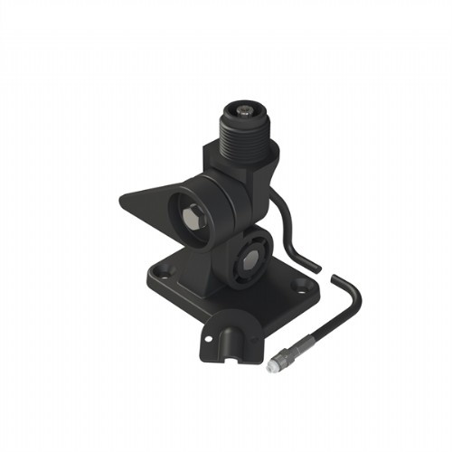 Pacific Aerials SeaMaster - P6715 VHF+AIS dekdoorvoer steun Zwart+5m kabel