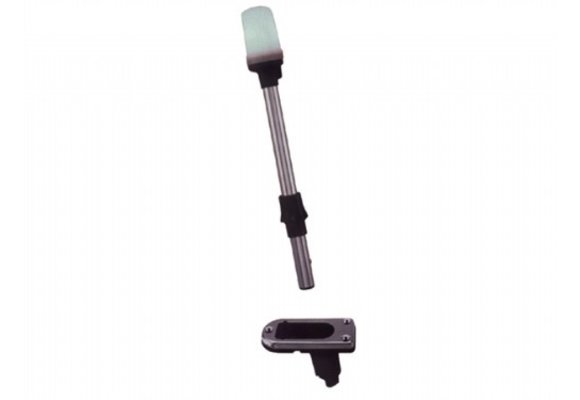 Perko Toplicht-Insteekmast 12v/ 103cm. Frosted lens