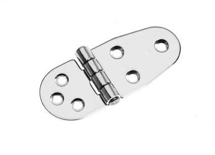 Roca staartscharnier vlak RVS 98 X 40mm 444000