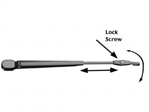 Roca W10/W12 ruiterwisserarm verstelbare tip