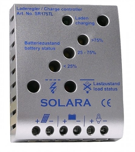 Solara Laadregelaar SR175 TL 12/24 180Wp