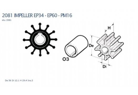 Technautic Impeller Tbv 210506/16