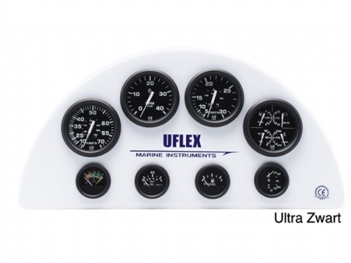 Uflex Ultra Black Watertankmeter -  53mm