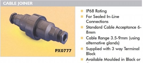 W.D Stopkontakt Inline 4 Polig