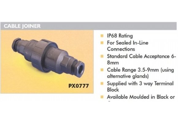 W.D Stopkontakt Inline 6 Polig