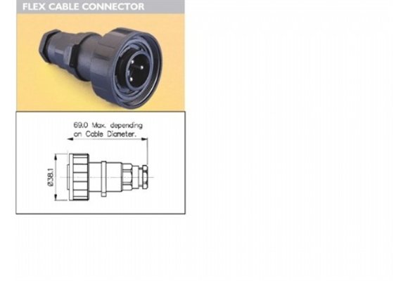 W.D Stopkontakt Inbouw 6 Polig