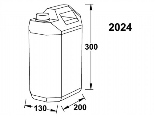 Wallas brandstoftank - 5 liter