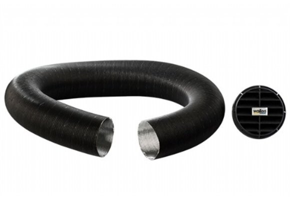 Wallas warmeluchtslang - Ø 60 mm