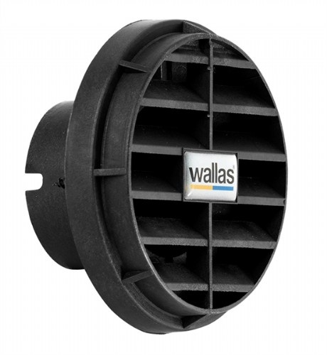 Wallas uitblaasmond afsluitbaar - Ø 60 mm