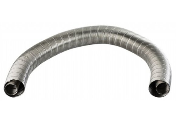 Wallas uitlaatslang RVS - Ø28/45 mm