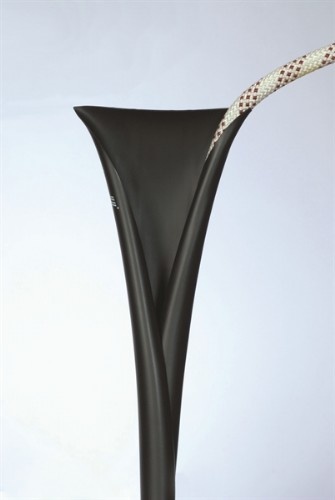 Waterline Spiroll landvastbeschermer M zwart - 400mm - 8-16mm lijn