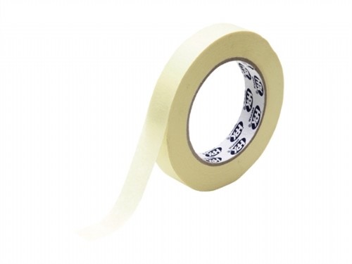HPX Afplakband 60°C - wit crème 19mm x 50M