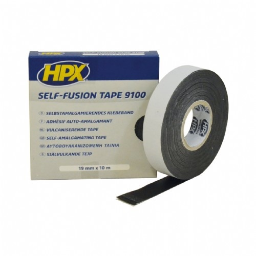 HPX Zelfvulkaniserend tape-zwart 19mmx10m