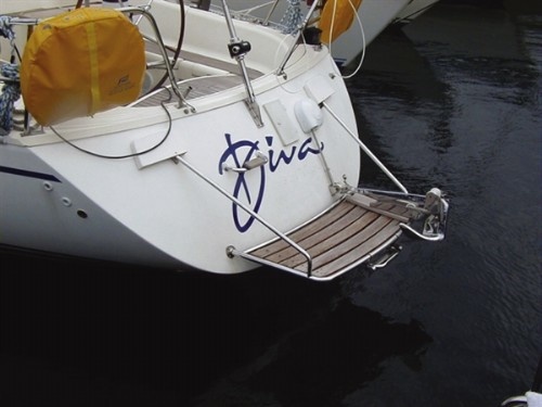 Rvs Zeilbootplatform 100x60cm PT1006030