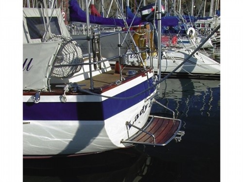 Rvs Zeilbootplatform 125x60cm PT1256030