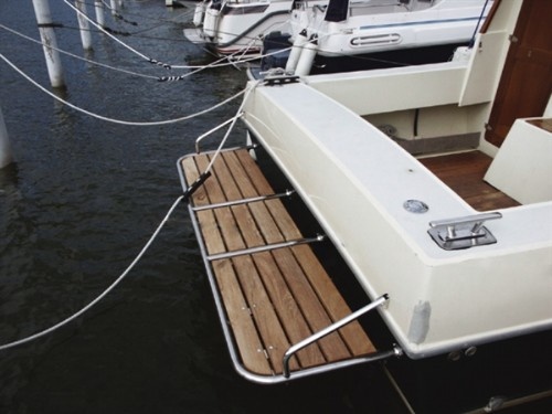 Rvs Motorbootplatform 175-260mm Fl.