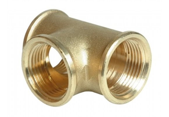 Messing T Stuk Bi 1.1/4"