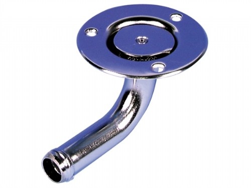 Roca tankontluchter gebogen met flens