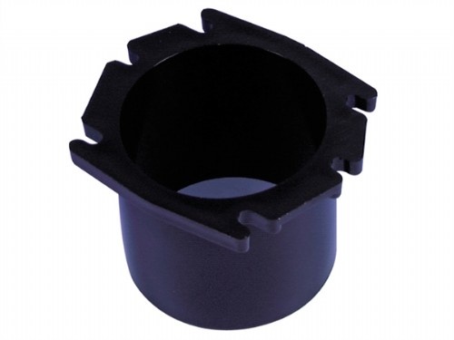 Kunststof Slangadaptor 3" (75mm)